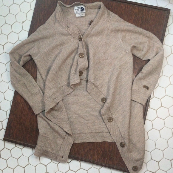 The North Face Sweaters - The North Face Merino Marled Knit Cardigan